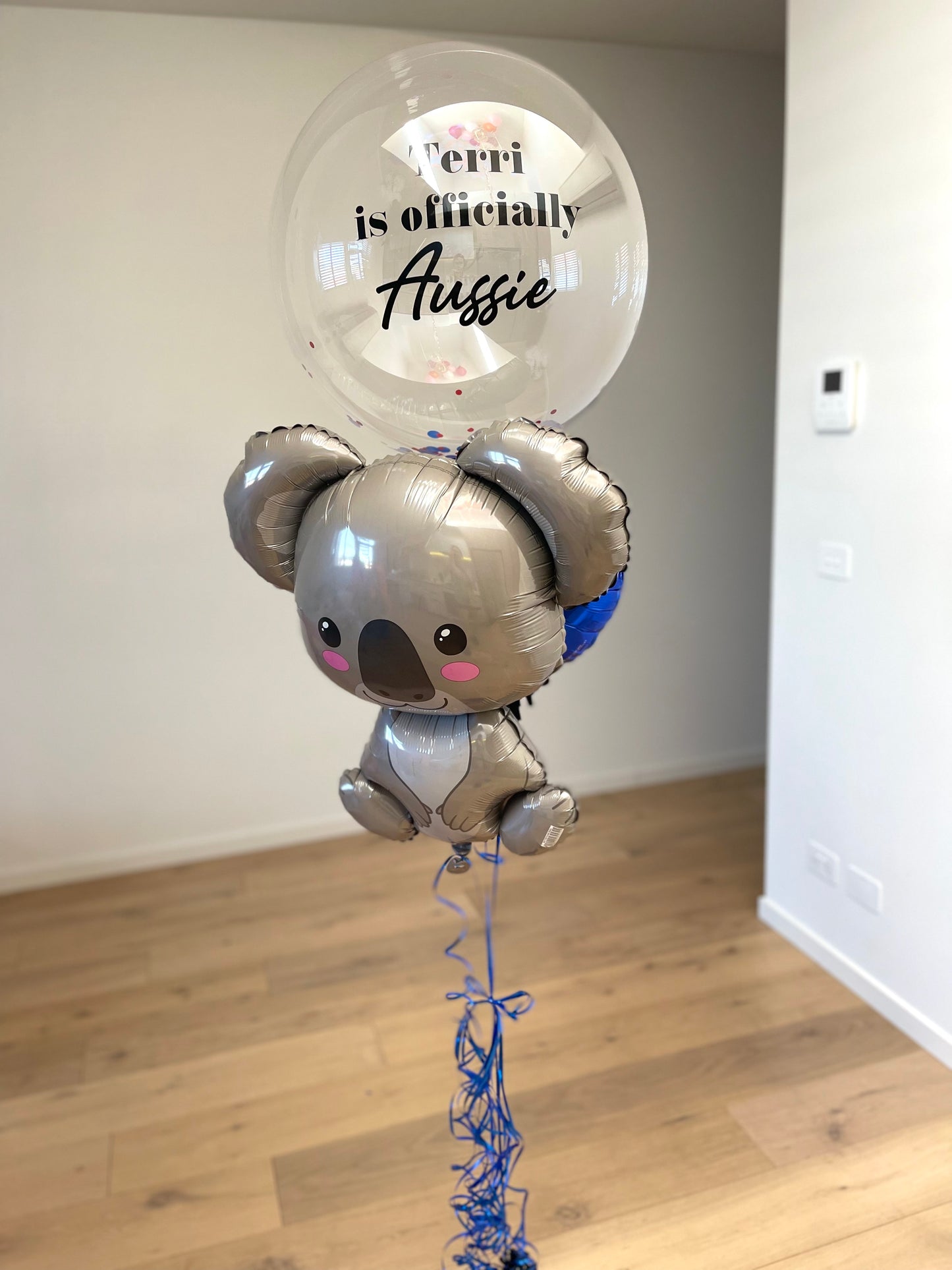 Welcome to Australia - Koala Balloon Bouquet