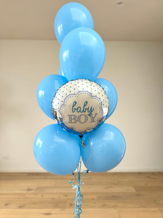 Baby Boy Balloon Bouquet