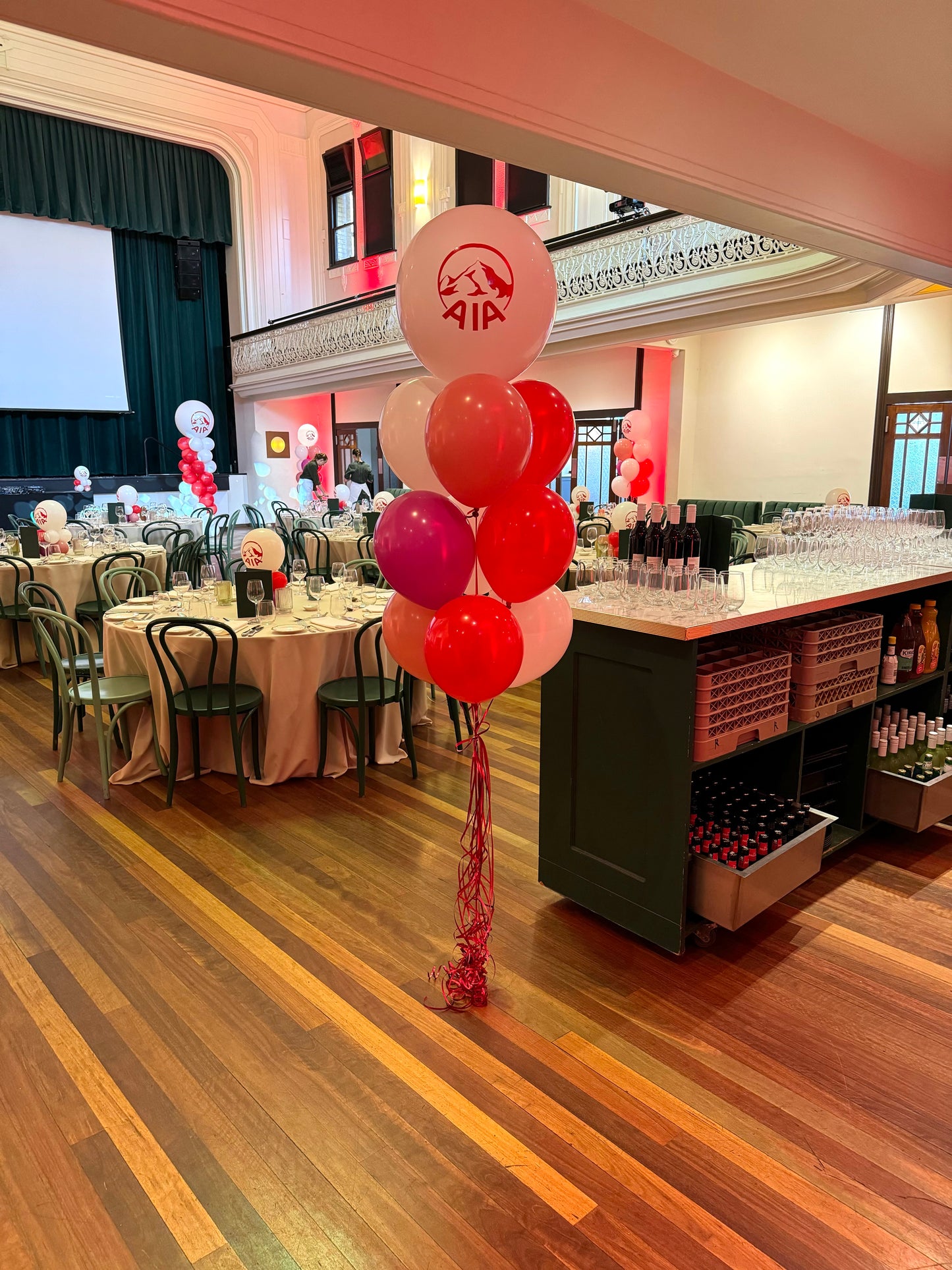 Corporate Balloon Bouquet with Logo