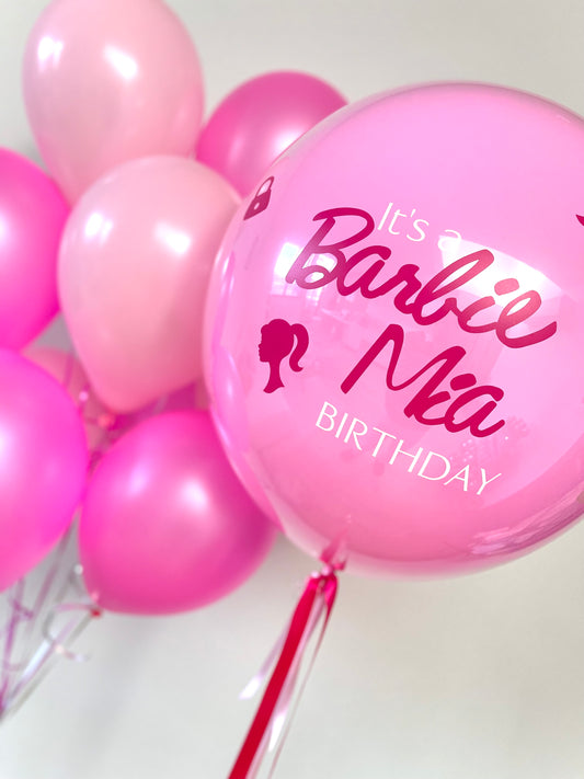 Barbie Balloon Bouquet