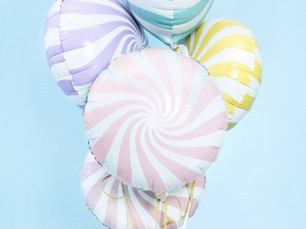 Candy Swirl Balloon Bouquet