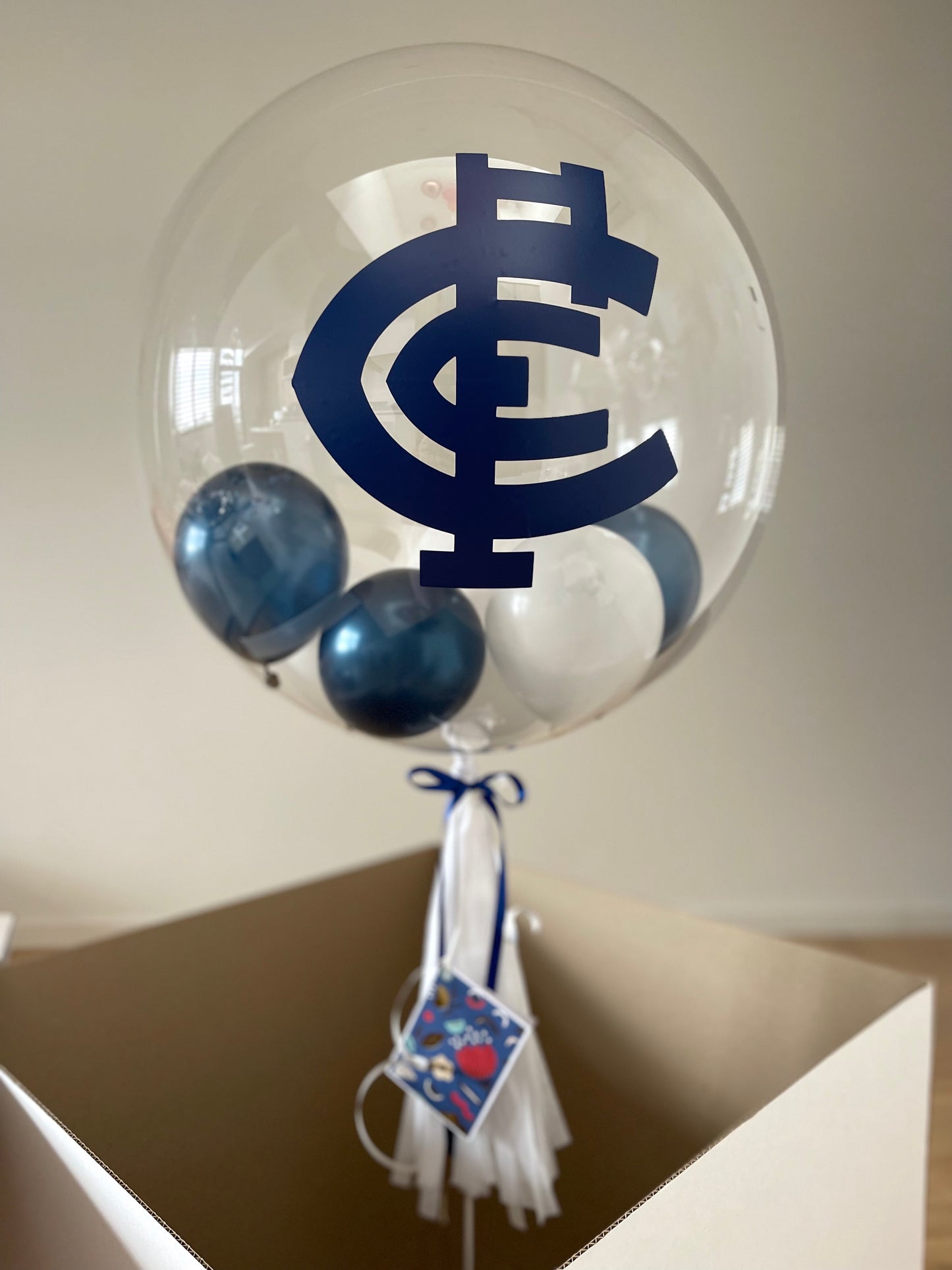 Logo Balloon Surprise Box - Footy