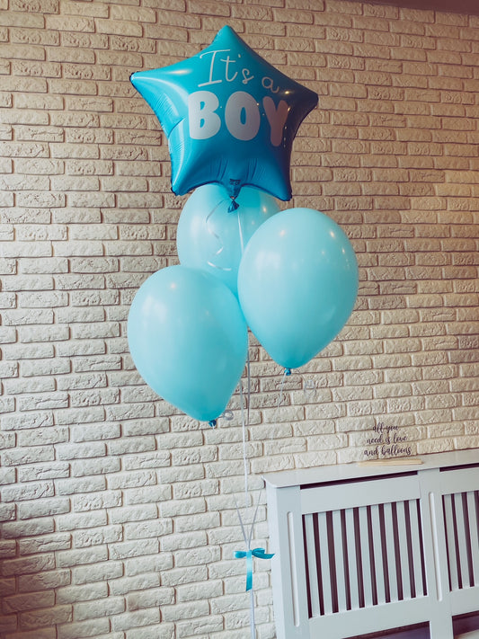 It's a BOY Balloon Bouquet