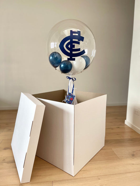 Logo Balloon Surprise Box - Footy