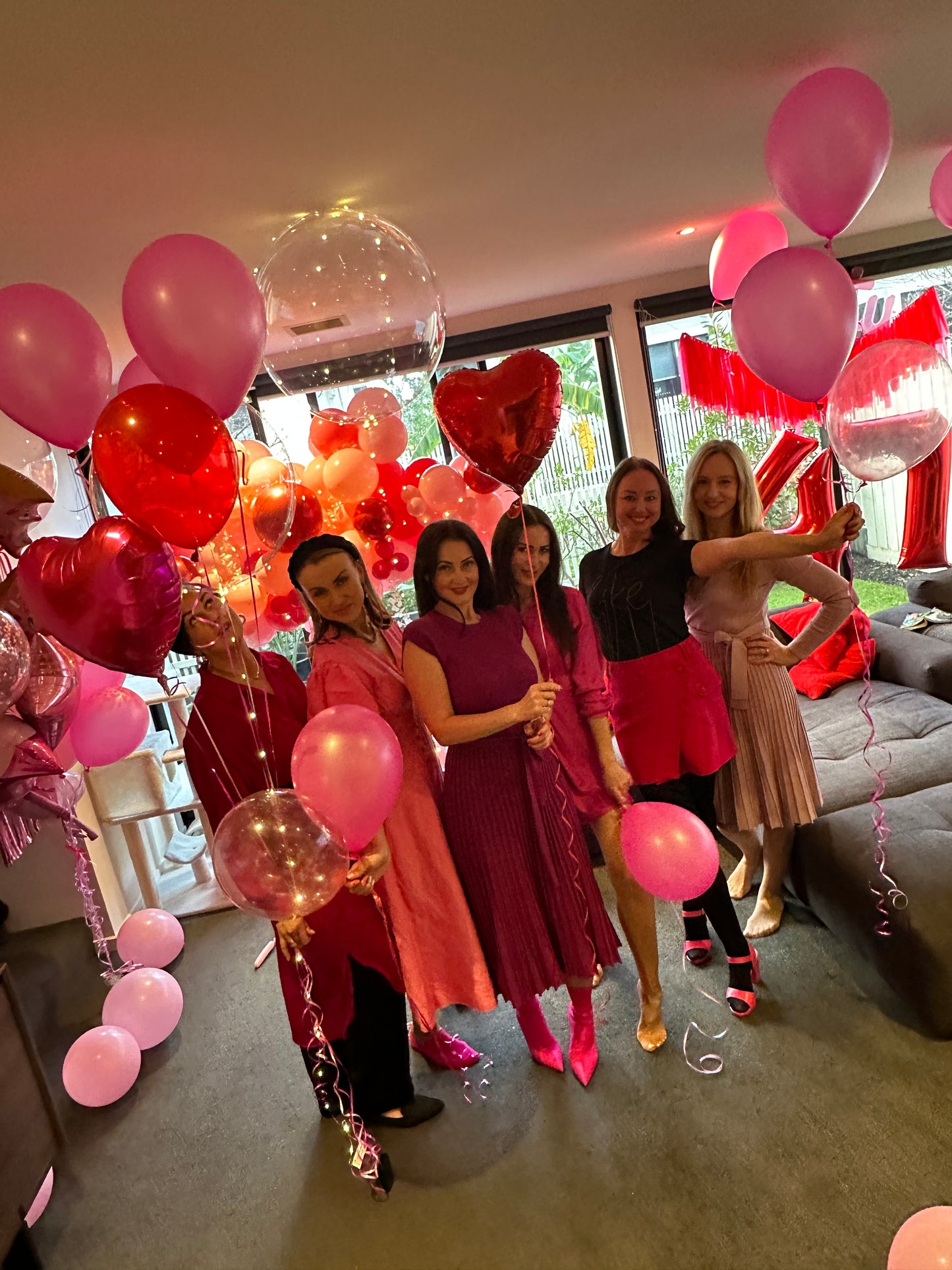 Room decoration with Balloons