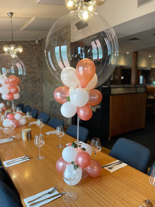 Large Table centrepiece balloon decoration