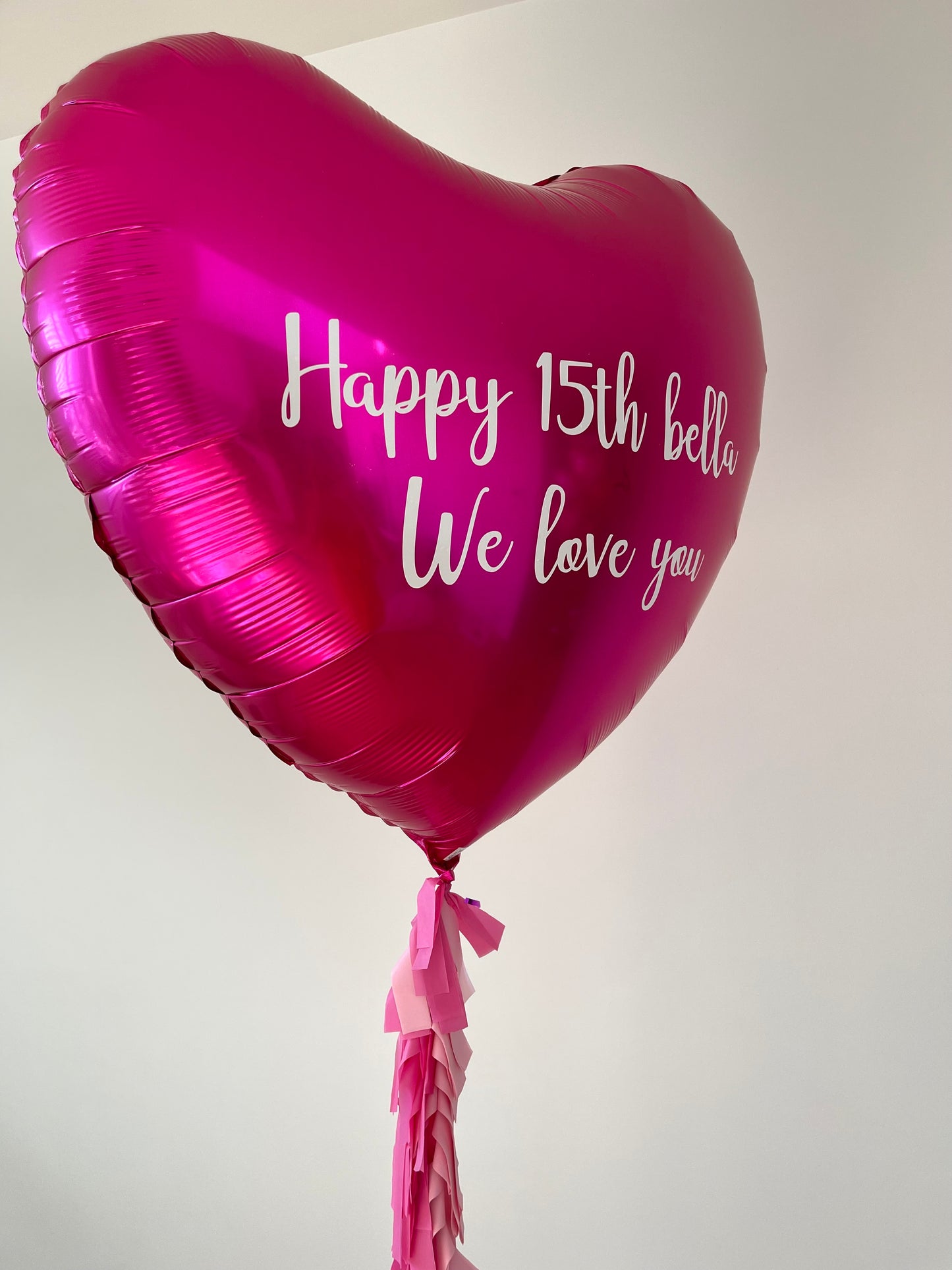 Giant Pink Heart Balloon