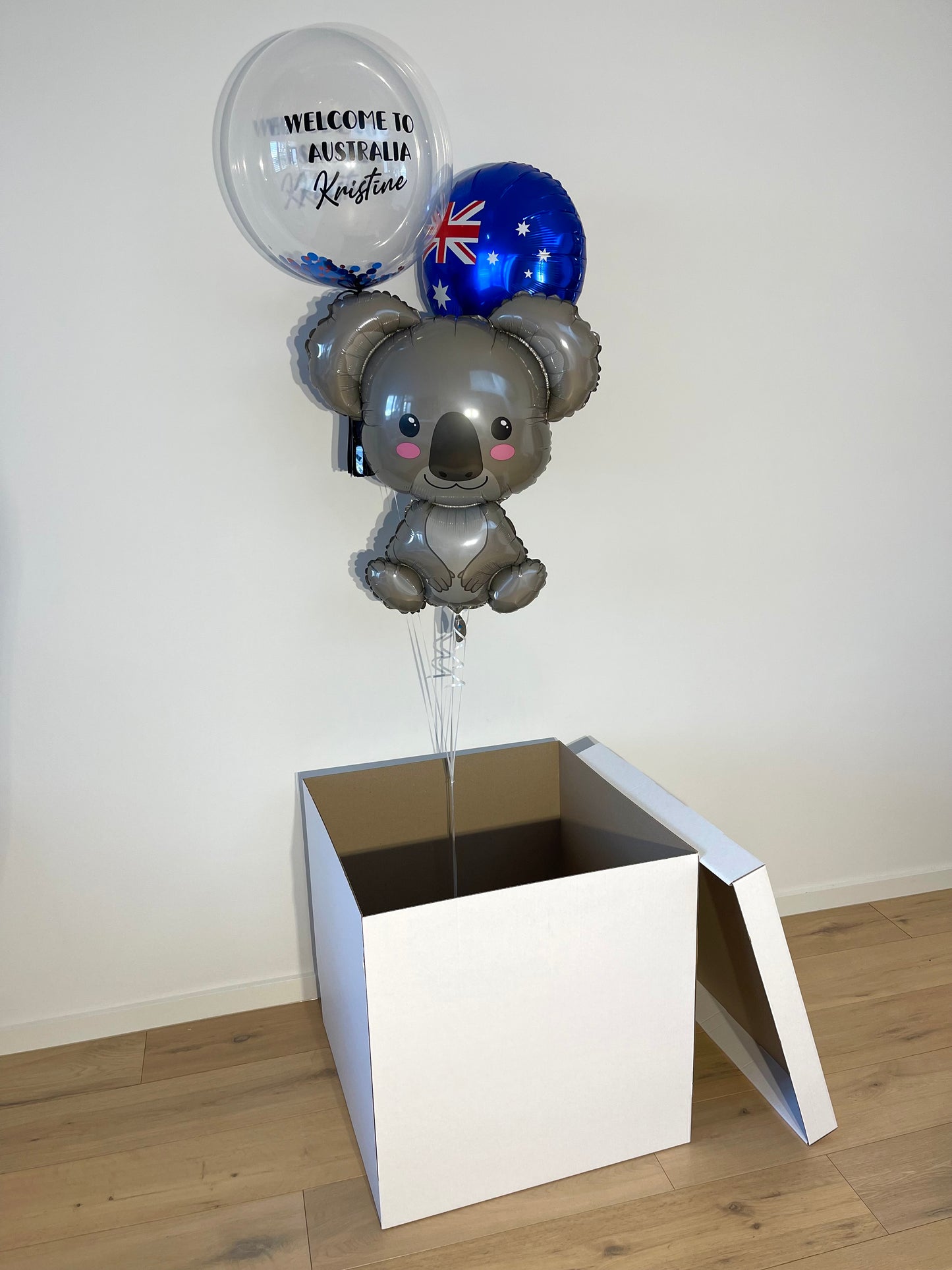 Welcome to Australia - Koala Balloon Surprise Box