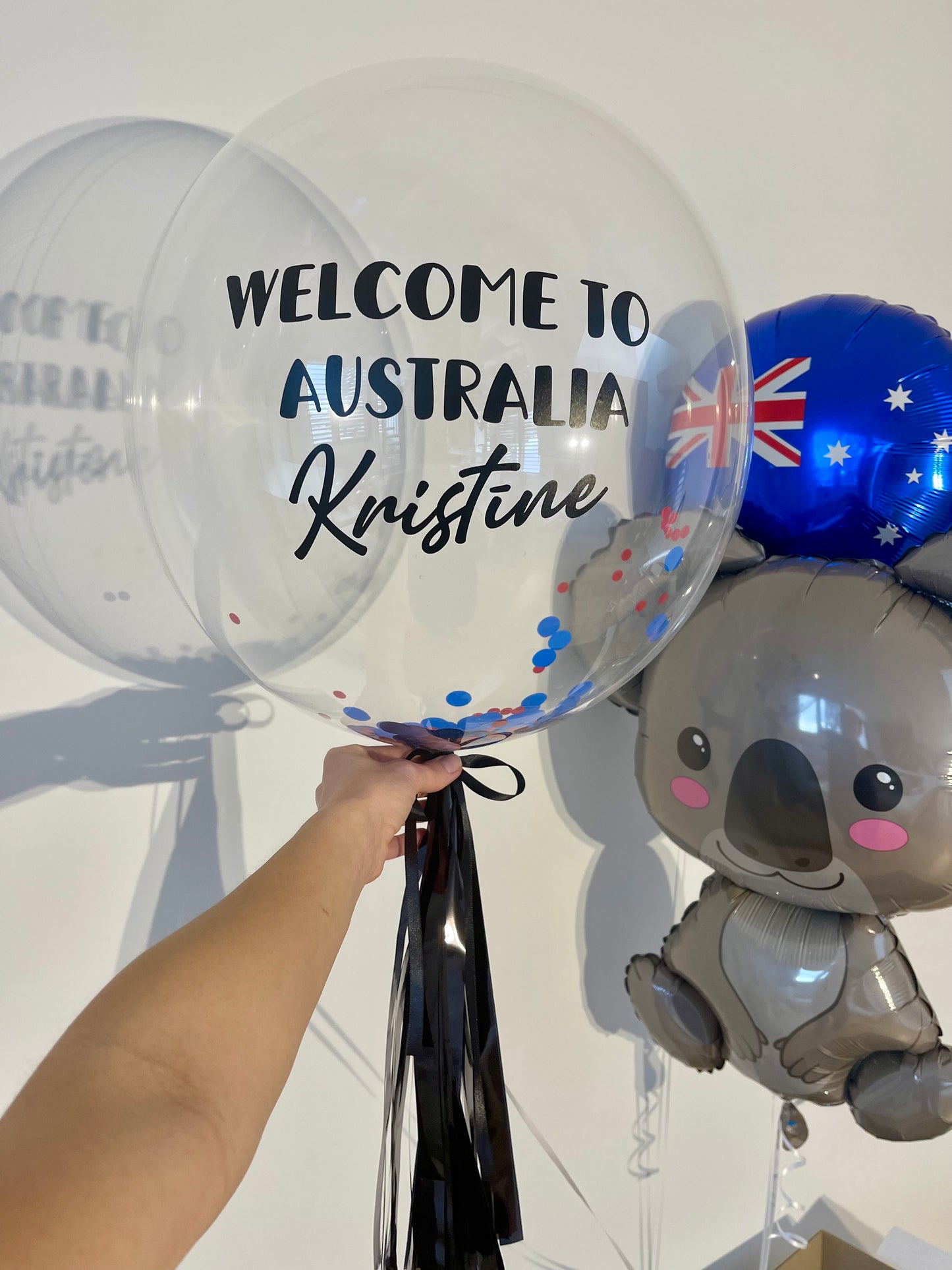 Welcome to Australia - Koala Balloon Bouquet