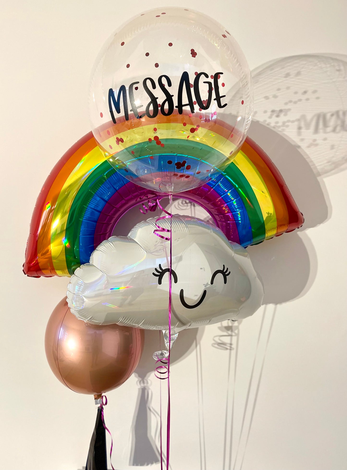 Personalised Rainbow and Happy Cloud Surprise Box