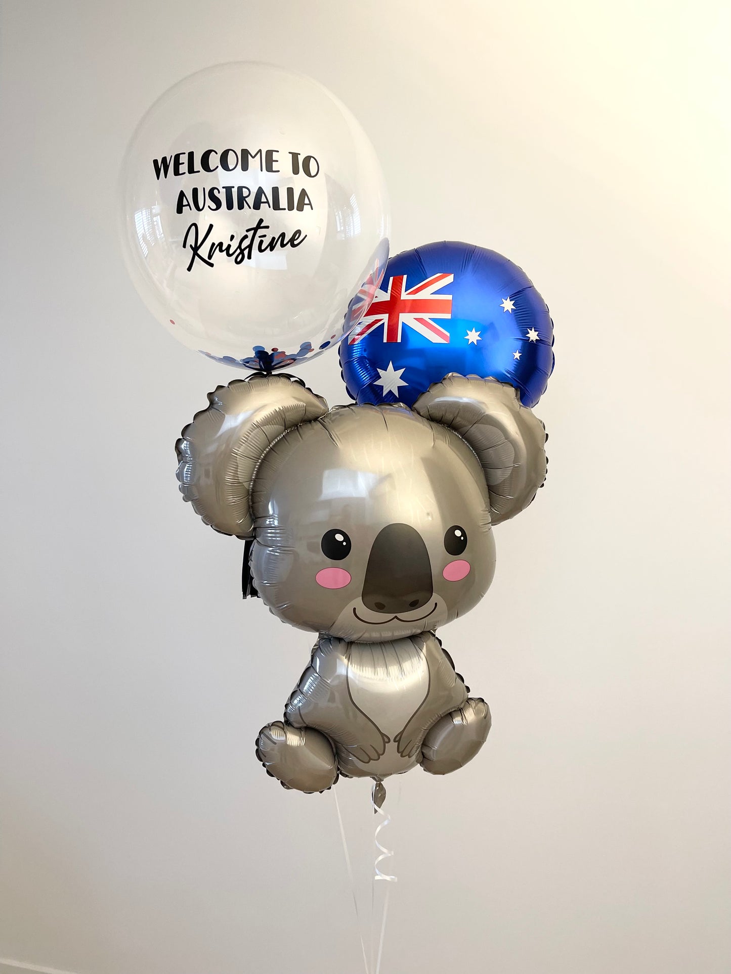 Welcome to Australia - Koala Balloon Bouquet